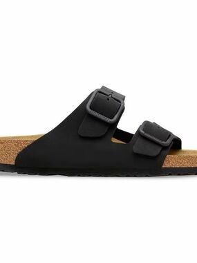 Birkenstock Arizona Black Birko-Flor Sandals Women’s EU 39 / US 8-8.5 New No Box